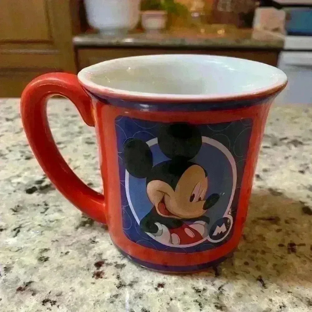 Mickey and Minnie Red 3-D Coffee Mug